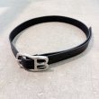 画像1: doublet ("DB" BUCKLE BELT) BLACK (1)