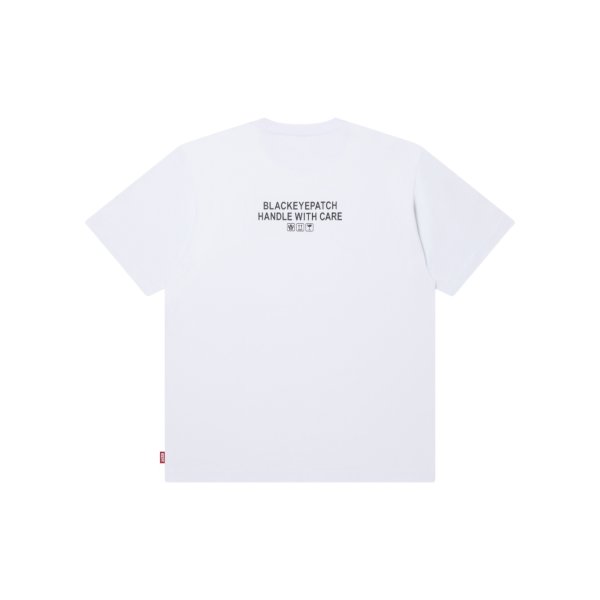 画像2: BLACK EYE PATCH (HWC TEE) WHITE (2)
