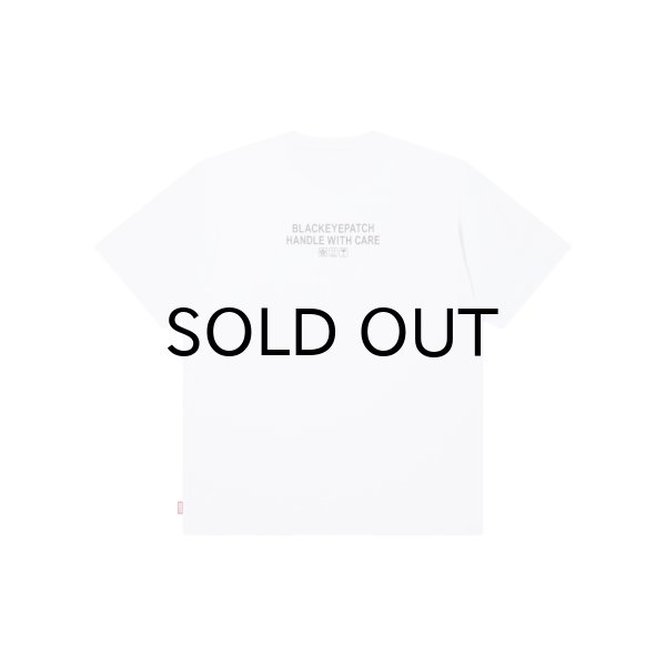 画像2: BLACK EYE PATCH (HWC TEE) WHITE (2)