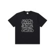 画像1: BLACK EYE PATCH (CAPTEK THROWIE TEE) BLACK (1)