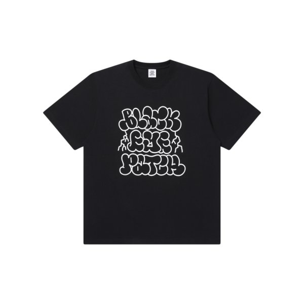 画像1: BLACK EYE PATCH (CAPTEK THROWIE TEE) BLACK (1)