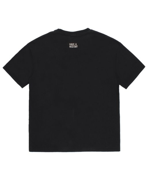 画像2: WACKO MARIA (WASHED HEAVY WEIGHT CREW NECK T-SHIRT TYPE-9) BLACK (2)
