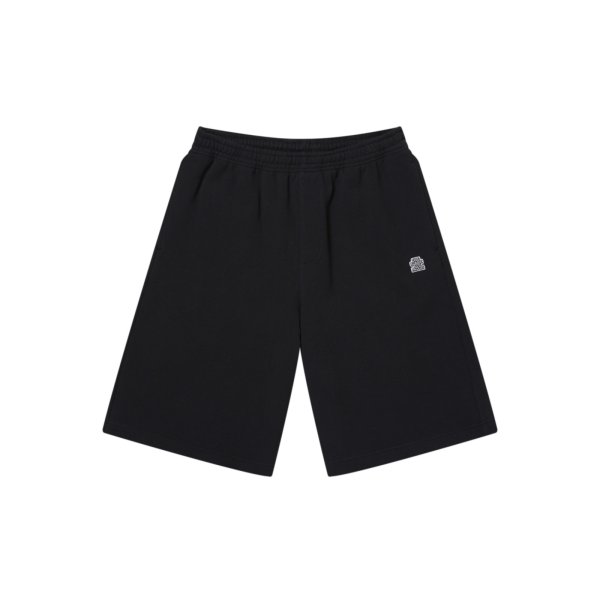 画像1: BLACK EYE PATCH (SMALL OG SWEAT SHORTS) BLACK (1)