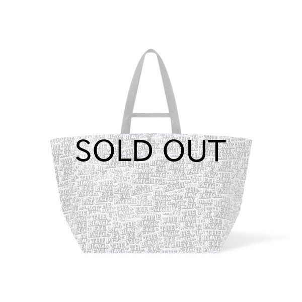 画像1: BLACK EYE PATCH (OG LABEL PATTERNED WOVEN PLASTIC TOTE) MULTI (1)