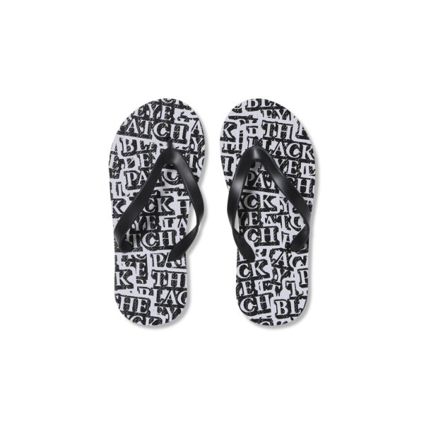 画像1: BLACK EYE PATCH (OG LABEL PATTERNED BEACH SANDALS) MULTI (1)