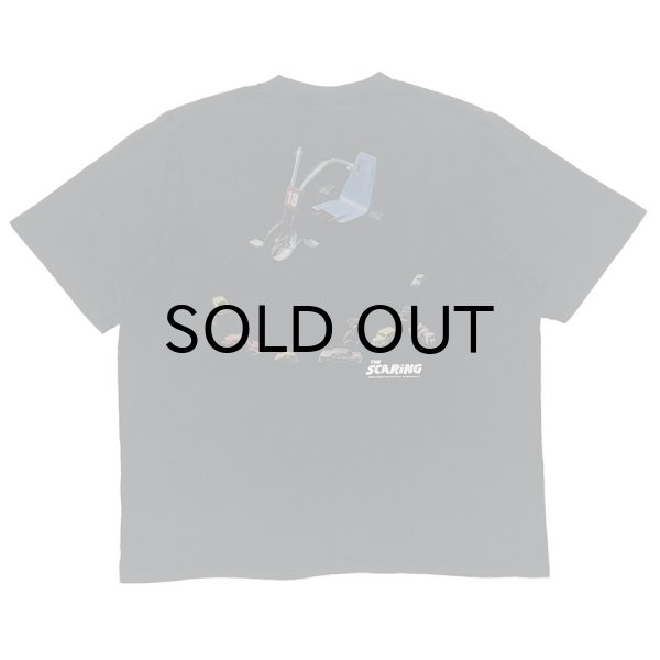 画像2: DAIRIKU ("THE SCARING" MOVIE PRINTED H-S TEE) SUNBURN BLACK (2)