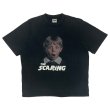 画像1: DAIRIKU ("THE SCARING" MOVIE PRINTED H-S TEE) SUNBURN BLACK (1)