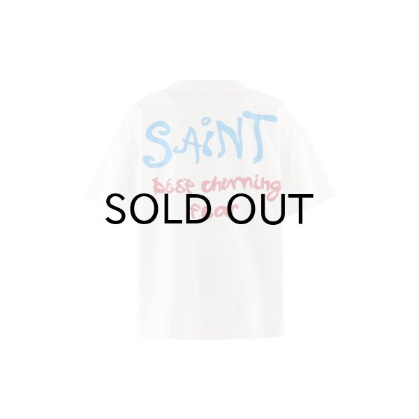画像2: SAINT Mxxxxxx (SS T-SHIRT_DEEP) WHITE (2)