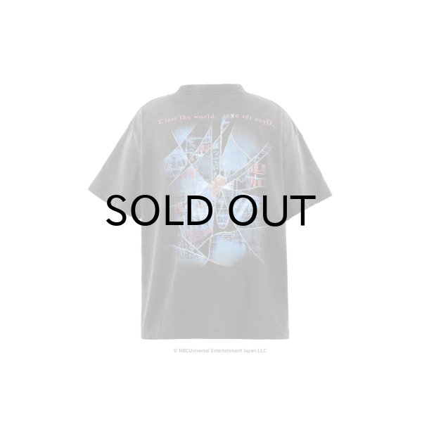 画像2: SAINT Mxxxxxx (LAIN_SS T-SHIRT_NO HOPE) BLACK (2)
