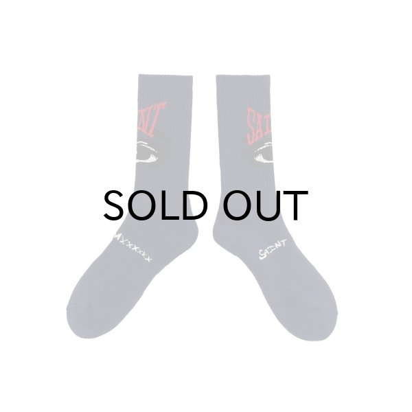画像1: SAINT Mxxxxxx (SOCKS_EYE) NAVY (1)