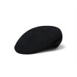 画像2: BLACK EYE PATCH (HEATED WORDS KANGOL FLAT CAP) BLACK (2)