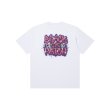 画像1: BLACK EYE PATCH (CROSSBONES SMALL OG GRAFFITI TEE) WHITE (1)