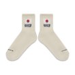 画像2: BLACK EYE PATCH (JAPAN FLAG SHORT SOCKS) IVORY (2)