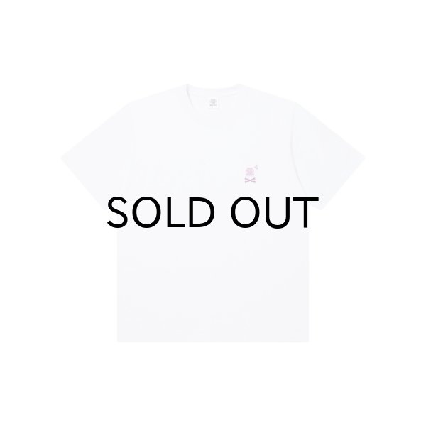 画像2: BLACK EYE PATCH (CROSSBONES SMALL OG GRAFFITI TEE) WHITE (2)