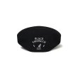 画像1: BLACK EYE PATCH (HEATED WORDS KANGOL FLAT CAP) BLACK (1)