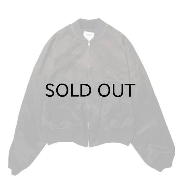画像1: doublet (THRREADLESS AIR EMBROIDERY SOUVENIR JACKET) BLACK (1)