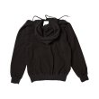 画像2: doublet (THRREADLESS AIR EMBROIDERY HOODIE) BLACK (2)