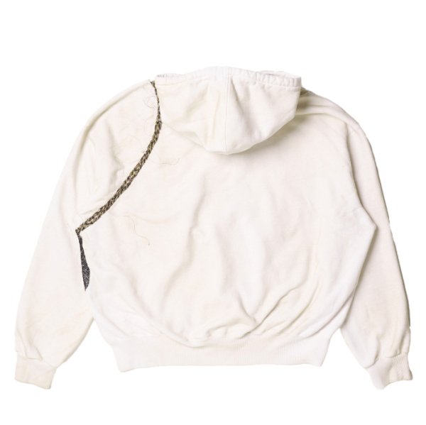 画像2: doublet (TROMPE L'ONEIL EMBROIDERY HOODIE) WHITE (2)