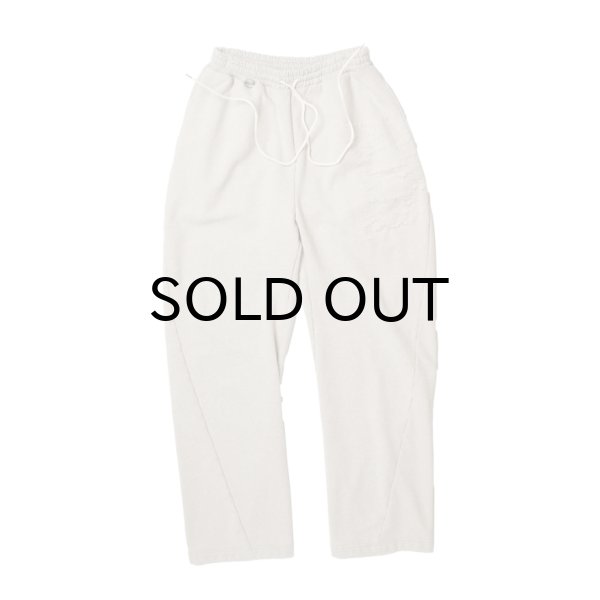 画像1: doublet (THRREADLESS AIR EMBROIDERY SWEATPANTS) GREY (1)