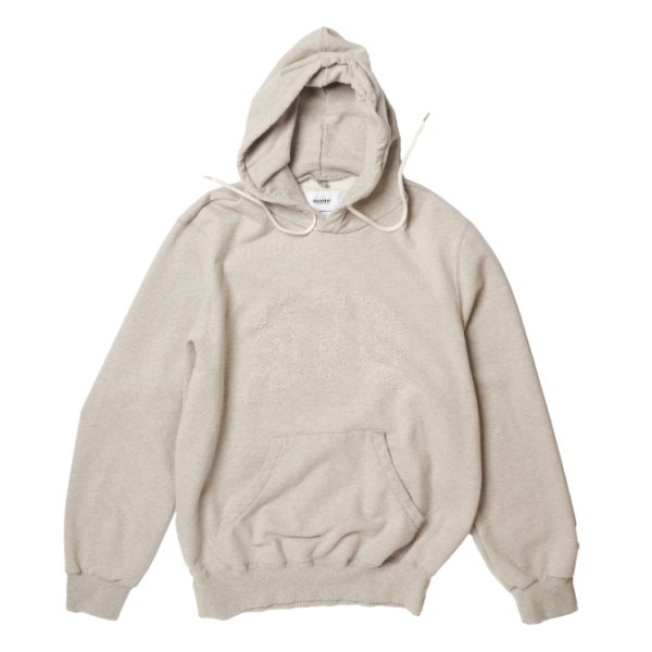 画像1: doublet (THRREADLESS AIR EMBROIDERY HOODIE) GREY (1)