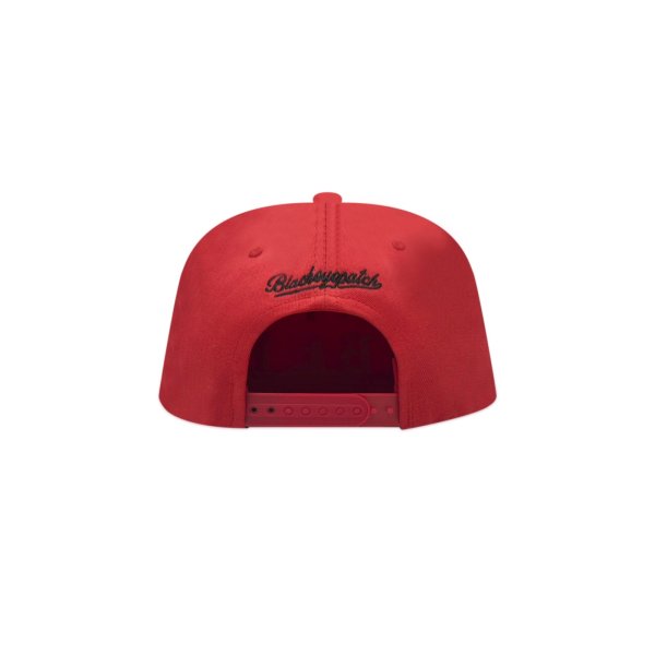 画像2: BLACK EYE PATCH (HEATED INITIALS CAP) RED (2)