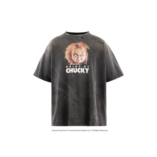 画像1: SAINT Mxxxxxx (CKY_SS T-SHIRT_SAINT) BLACK (1)