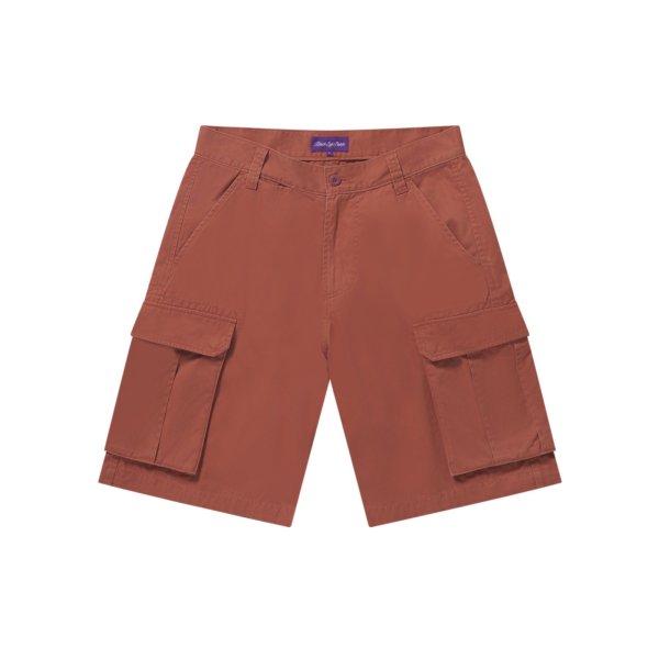 画像1: BLACK EYE PATCH (OG LABEL WASHED CARGO BAGGY SHORTS) APRICOT (1)