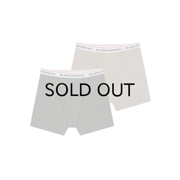 画像1: BLACK EYE PATCH (BASIC BOXERS) OLIVE-BEIGE (1)