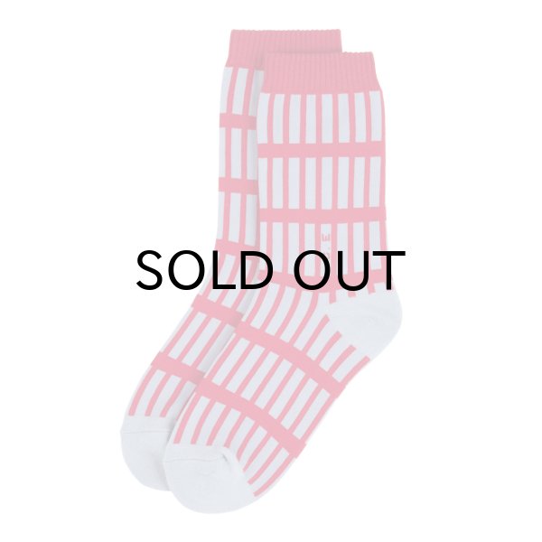 画像1: C.E (STRUCTURE SOCKS) RED (1)