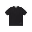 画像1: BLACK EYE PATCH (OE COLLEGE HENLEY TEE) BLACK (1)