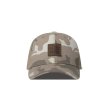 画像1: BLACK EYE PATCH (LEATHER PATCHED MESH CAP) S.CAMO (1)