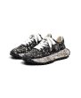 画像1: Maison MIHARA YASUHIRO ("LARRY" SPUTTERING LOW-TOP SNEAKERS) BLACK (1)
