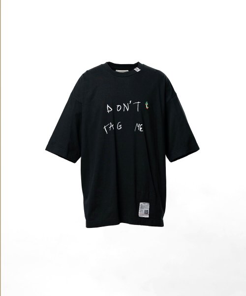 画像1: Maison MIHARA YASUHIRO (Don't Tag Me. Printed T-shirt) BLACK (1)