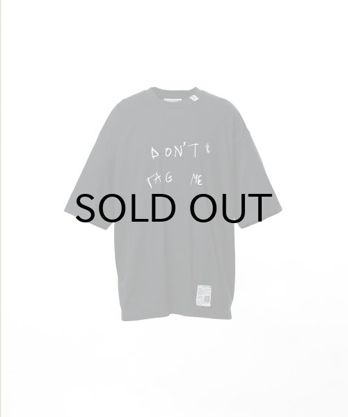 画像1: Maison MIHARA YASUHIRO (Don't Tag Me. Printed T-shirt) BLACK (1)