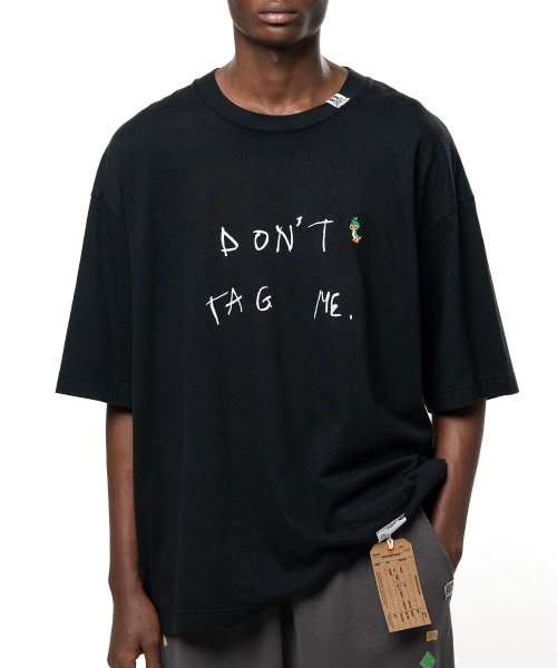 画像2: Maison MIHARA YASUHIRO (Don't Tag Me. Printed T-shirt) BLACK (2)