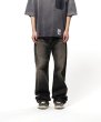 画像3: Maison MIHARA YASUHIRO (Flared Denim Pants) BLACK (3)