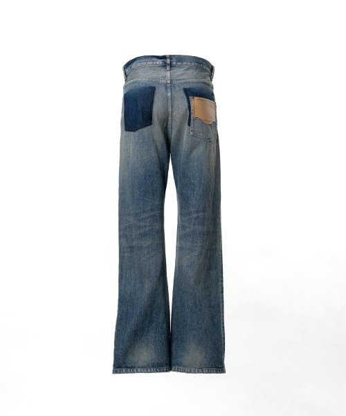 画像2: Maison MIHARA YASUHIRO (Flared Denim Pants) INDIGO (2)