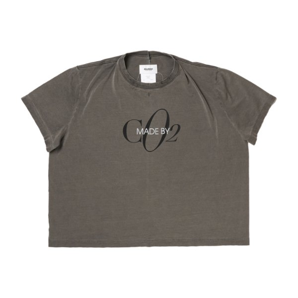 画像1: doublet (CO2 AIR YARN T-SHIRT) CHARCOAL (1)