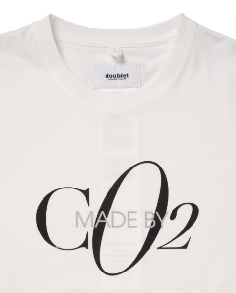画像2: doublet (CO2 AIR YARN T-SHIRT) WHITE (2)