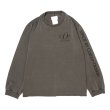画像1: doublet (CO2 AIR YARN LONG SLEEVE T-SHIRT) CHARCOAL (1)