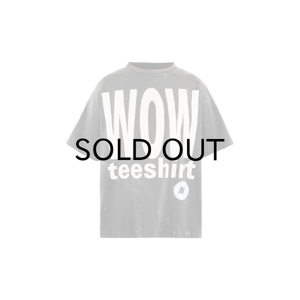 画像1: SAINT Mxxxxxx (SS T-SHIRT_WOW) BLACK (1)