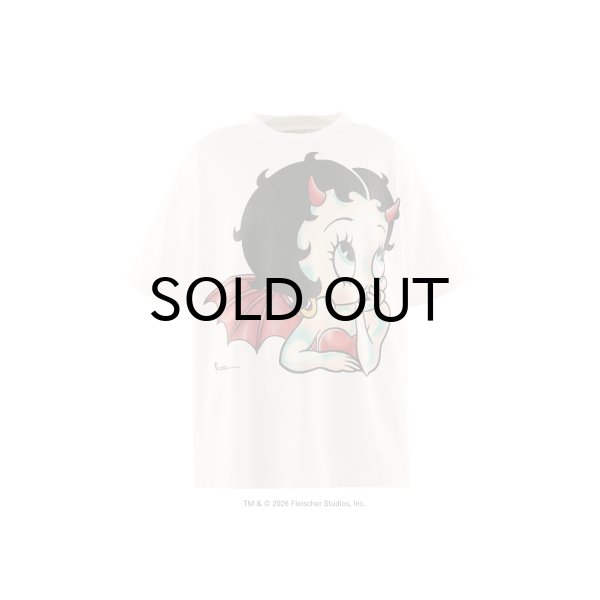 画像1: SAINT Mxxxxxx (BTY_SS T-SHIRT_DEVIL) WHITE (1)
