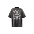 画像1: SAINT Mxxxxxx (BKM_SS T-SHIRT_PEACE) BLACK (1)