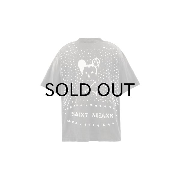 画像2: SAINT Mxxxxxx (BKM_SS T-SHIRT_SAINT MEANS) BLACK (2)