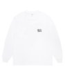 画像2: WACKO MARIA (WASHED HEAVY WEIGHT LONG SLEEVE T-SHIRT) WHITE (2)