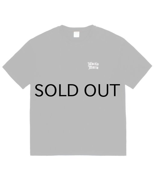 画像2: WACKO MARIA (WASHED HEAVY WEIGHT T-SHIRT) BLACK (2)