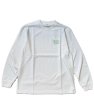 画像2: WACKO MARIA (WASHED HEAVY WEIGHT LONG SLEEVE T-SHIRT) WHITE (2)