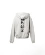 画像2: KAMIYA ("DISTORTED Girl" Zip-up Hoodie) GRAY (2)