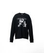 画像1: KAMIYA ("DISTORTED Girl" L/S T-shirt) BLACK (1)