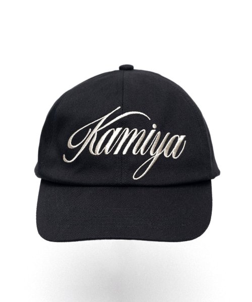 画像2: KAMIYA ("Kamiya" Cap) BLACK (2)
